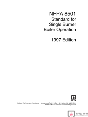 NFPA 8501 PDF